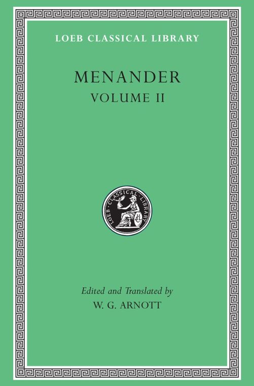Cover of Heros. Theophoroumene. Karchedonios. Kitharistes. Kolax. Koneiazomenai. Leukadia. Misoumenos. Perikeiromene. Perinthia