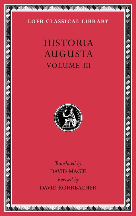 Cover of Historia Augusta, Volume III
