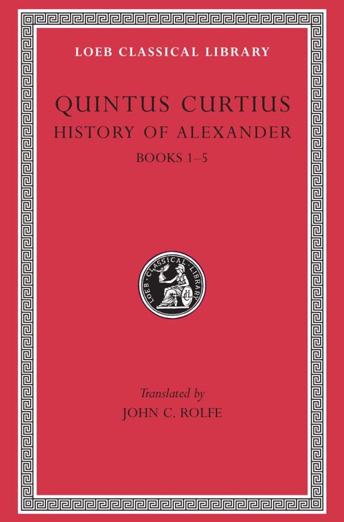 Cover of History of Alexander, Volume I