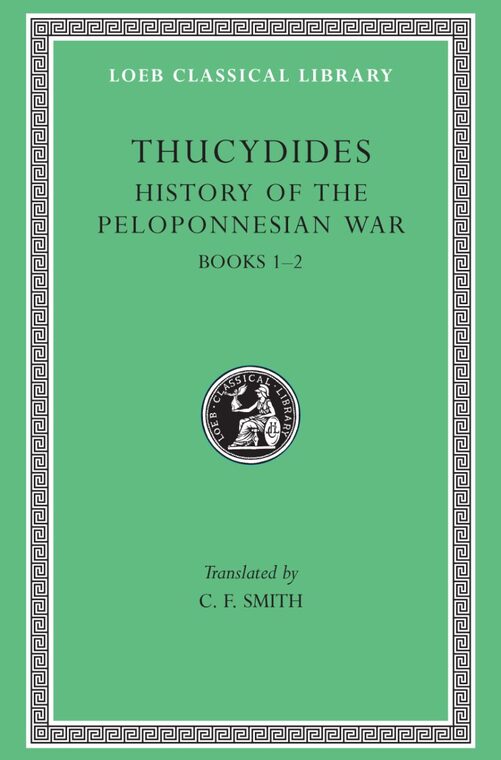 Cover of History of the Peloponnesian War, Volume I