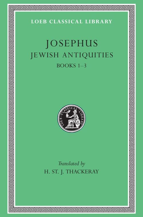 Cover of Jewish Antiquities, Volume I