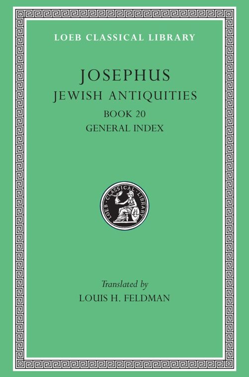 Cover of Jewish Antiquities, Volume IX