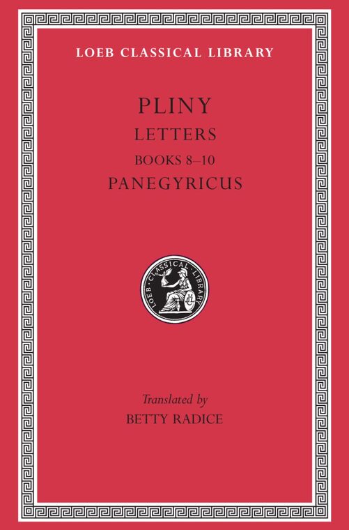 Cover of Letters, Volume II: Books 8-10. Panegyricus