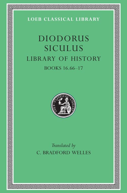 Cover of Library of History, Volume VIII