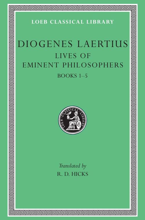 Cover of Lives of Eminent Philosophers, Volume I