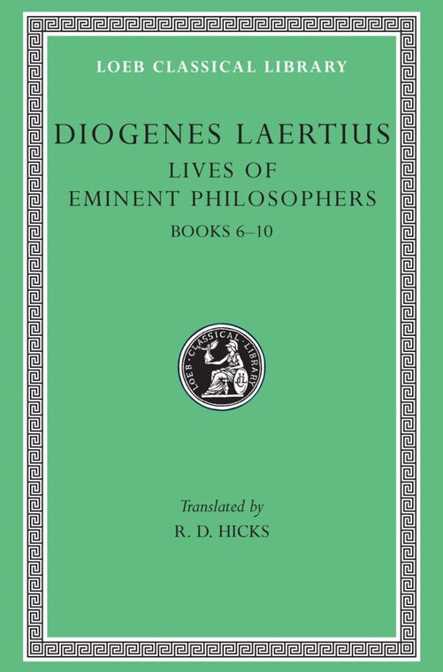 Cover of Lives of Eminent Philosophers, Volume II