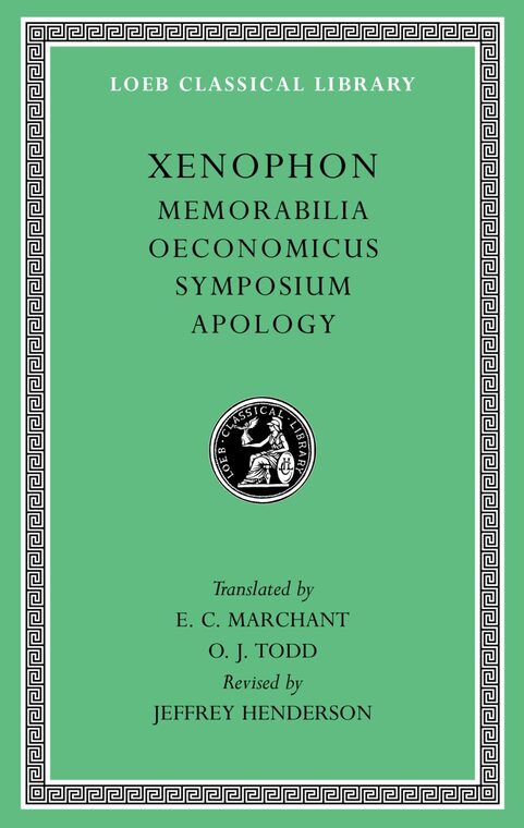 Cover of Memorabilia. Oeconomicus. Symposium. Apology
