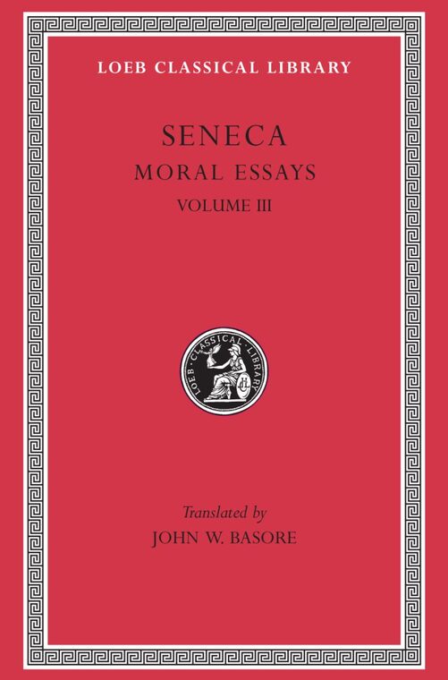 Cover of Moral Essays, Volume III