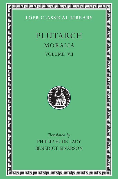Cover of Moralia, Volume VII