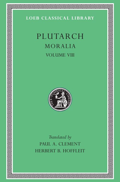 Cover of Moralia, Volume VIII