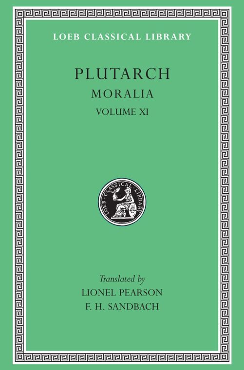 Cover of Moralia, Volume XI