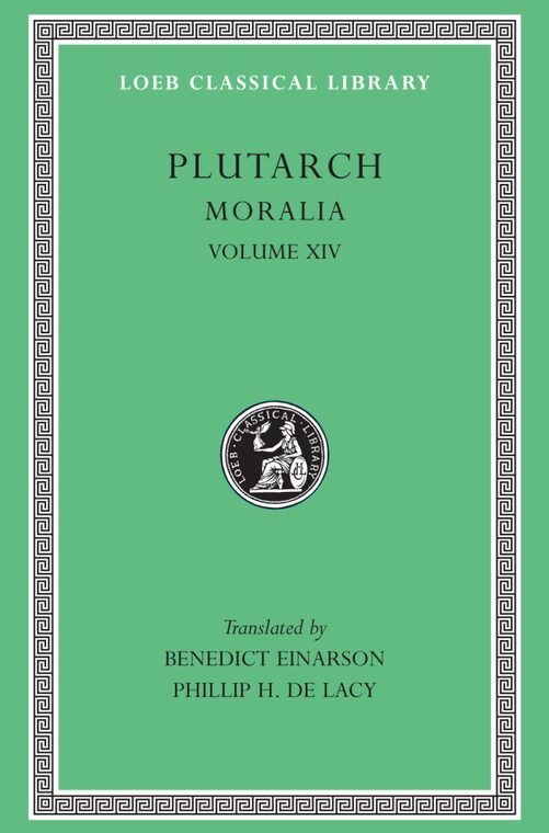 Cover of Moralia, Volume XIV
