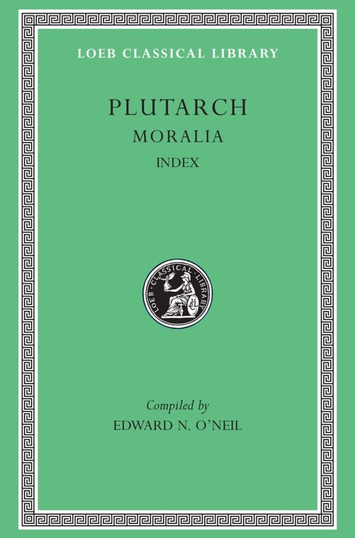 Cover of Moralia, Volume XVI