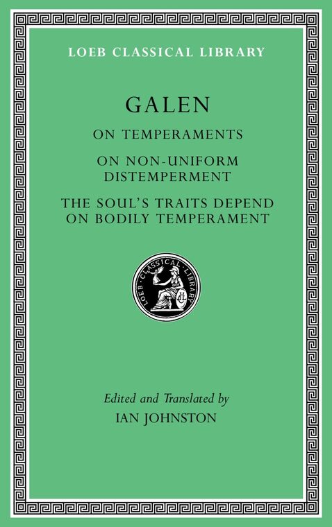 Cover of On Temperaments. On Non-Uniform Distemperment. The Soul’s Traits Depend on Bodily Temperament