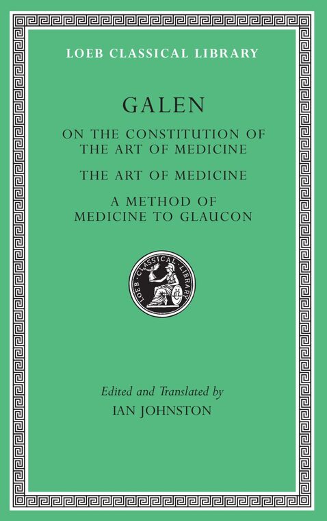 Cover of On the Constitution of the Art of Medicine. The Art of Medicine. A Method of Medicine to Glaucon