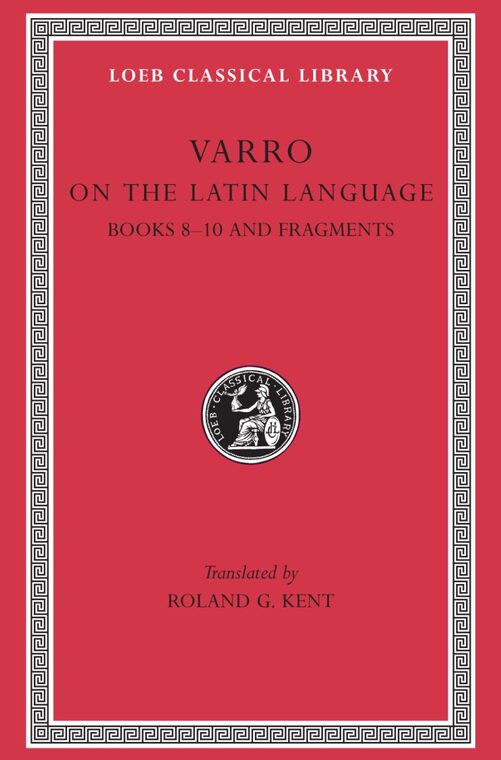 Cover of On the Latin Language, Volume II
