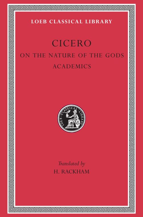 Cover of On the Nature of the Gods. Academics