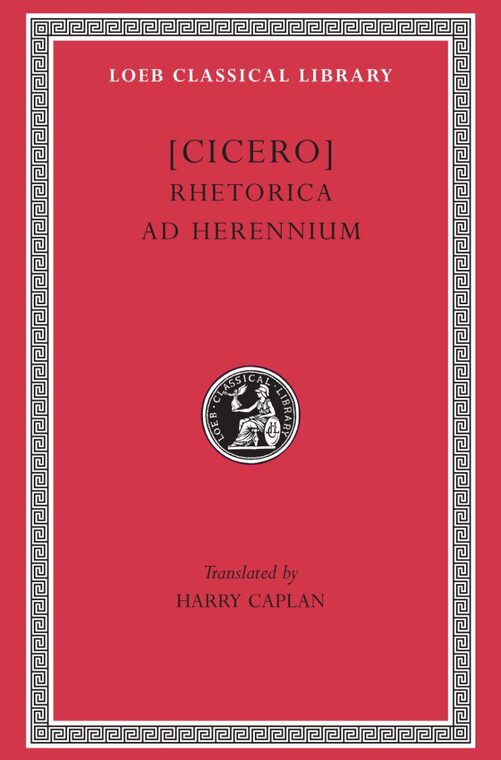 Cover of Rhetorica ad Herennium