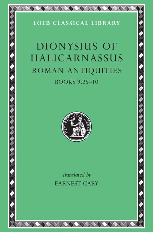 Cover of Roman Antiquities, Volume VI