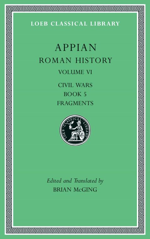 Cover of Roman History, Volume VI