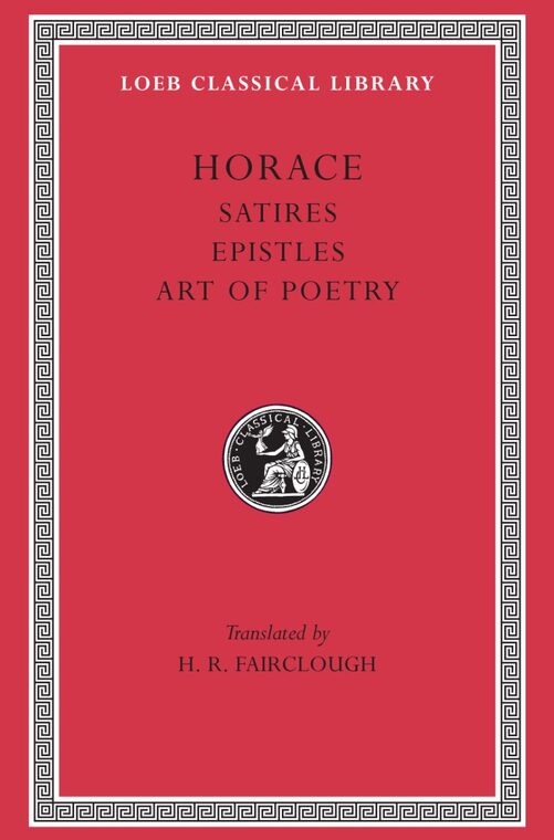 Cover of Satires. Epistles. The Art of Poetry