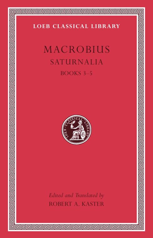 Cover of Saturnalia, Volume II