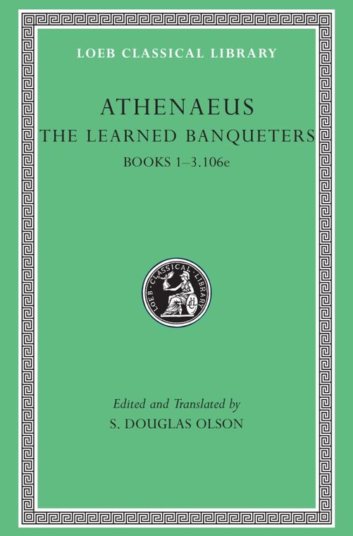 Cover of The Learned Banqueters, Volume I: Books 1-3.106e
