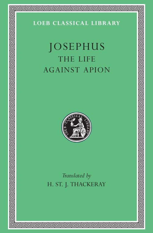 Cover of The Life. Against Apion