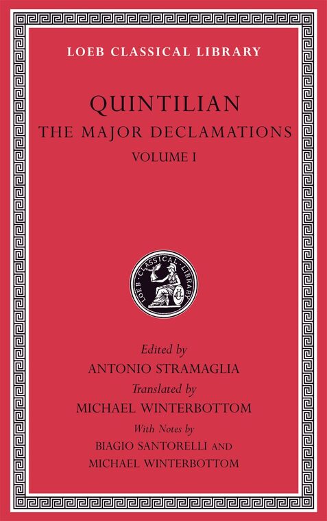 Cover of The Major Declamations, Volume I