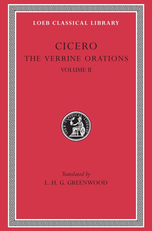 Cover of The Verrine Orations, Volume II