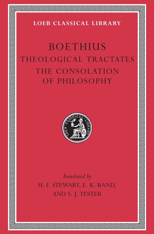 Cover of Theological Tractates. The Consolation of Philosophy