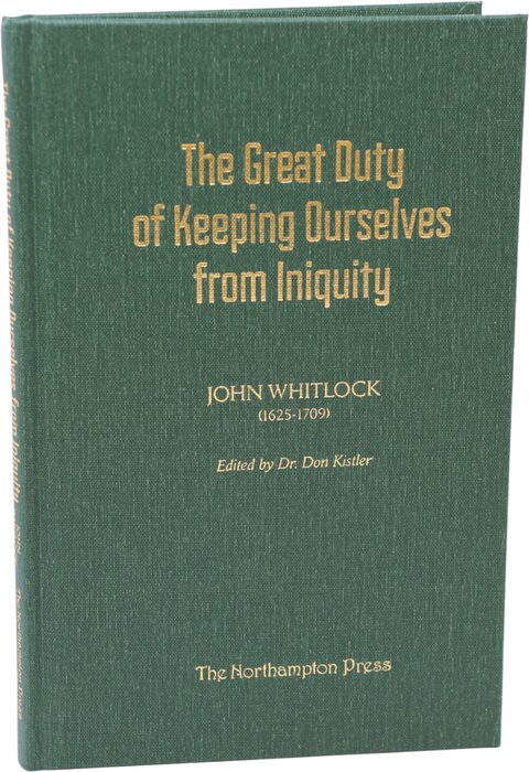 Cover of The Great Duty of Keeping Ourselves from Iniquity