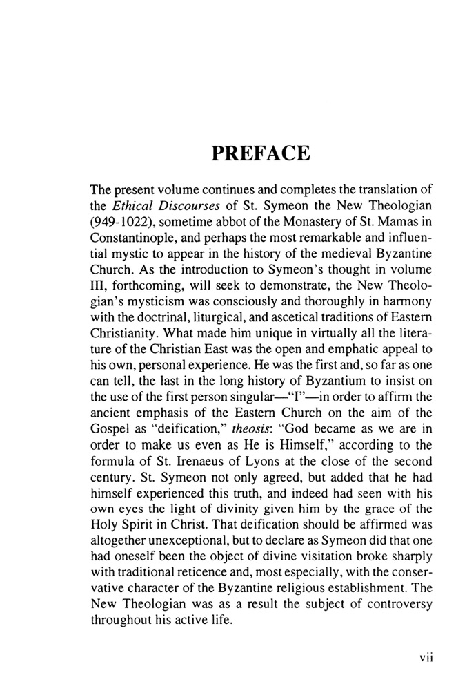 On the Mystical Life: The Ethical Discourses, Volume 2 — Sample page 1