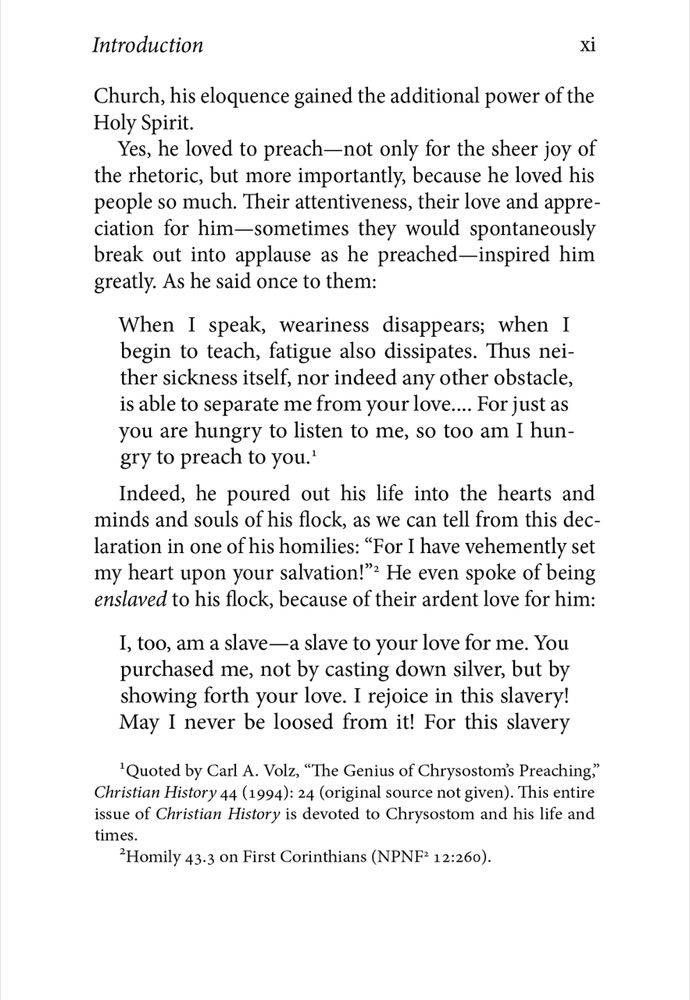 Sermons from the Life of St John Chrysostom — Sample page 6