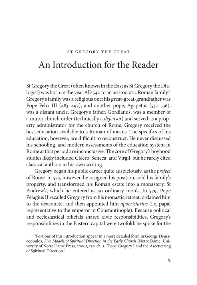 The Book of Pastoral Rule — Sample page 1