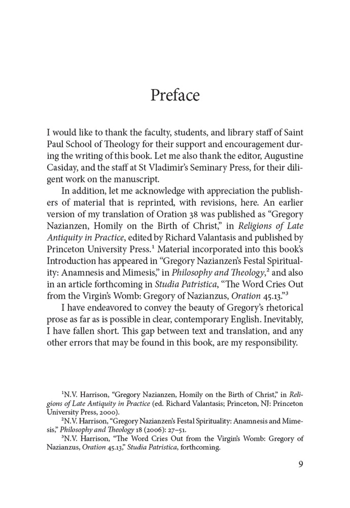 Festal Orations — Sample page 1