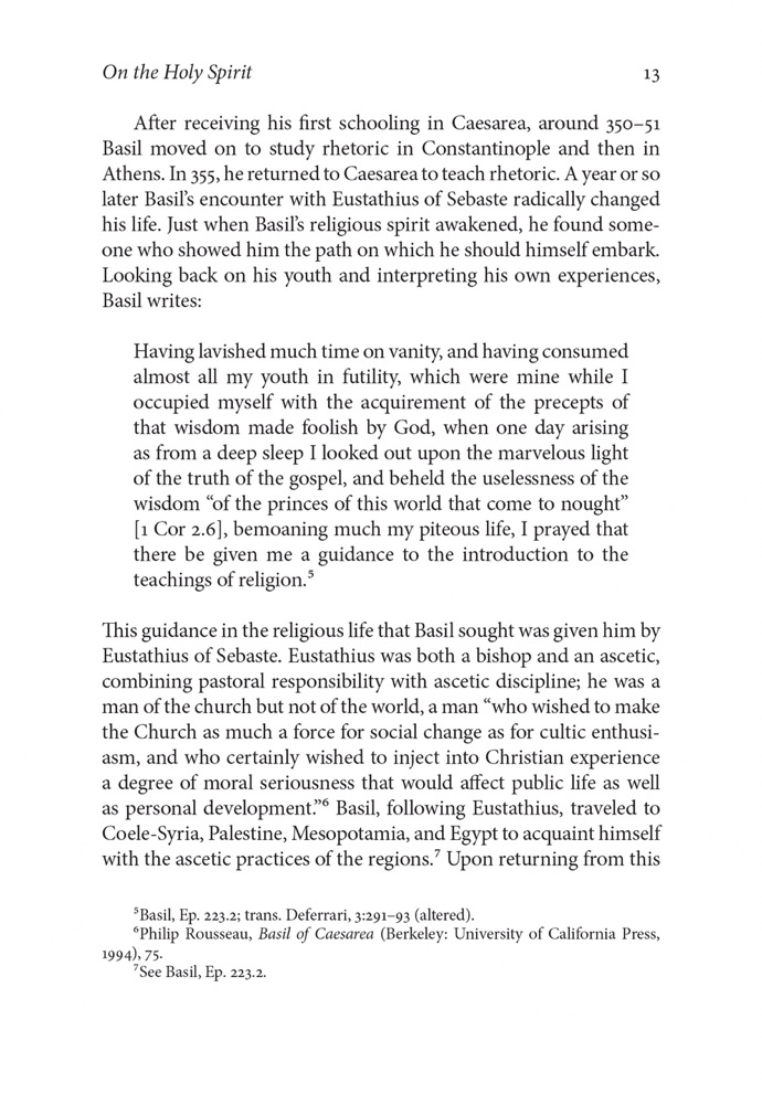 On the Holy Spirit — Sample page 3