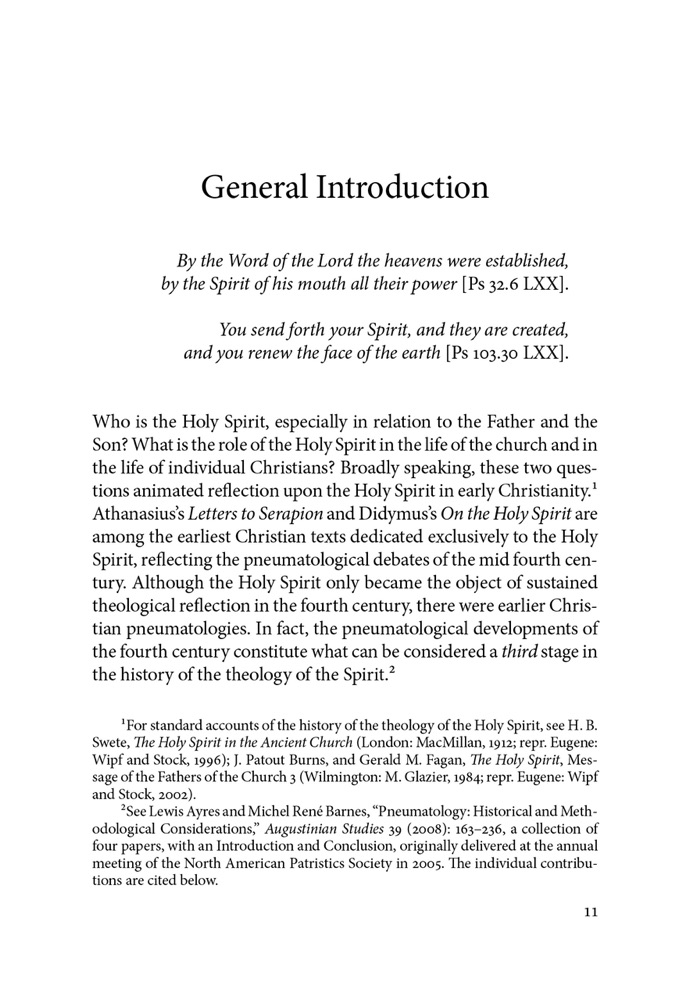 Works on the Spirit — Sample page 2
