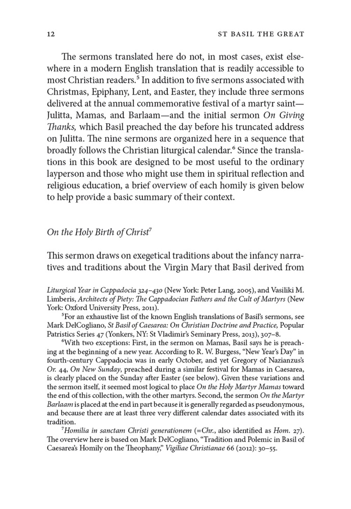 On Fasting and Feasts — Sample page 4