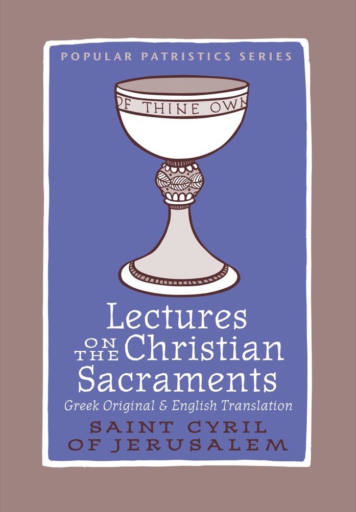 Lectures on the Christian Sacraments — Front cover