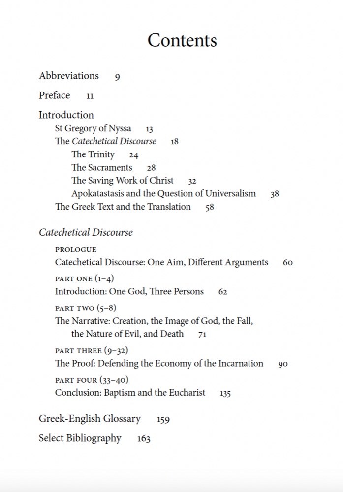 Catechetical Discourse: A Handbook for Catechists — Table of contents