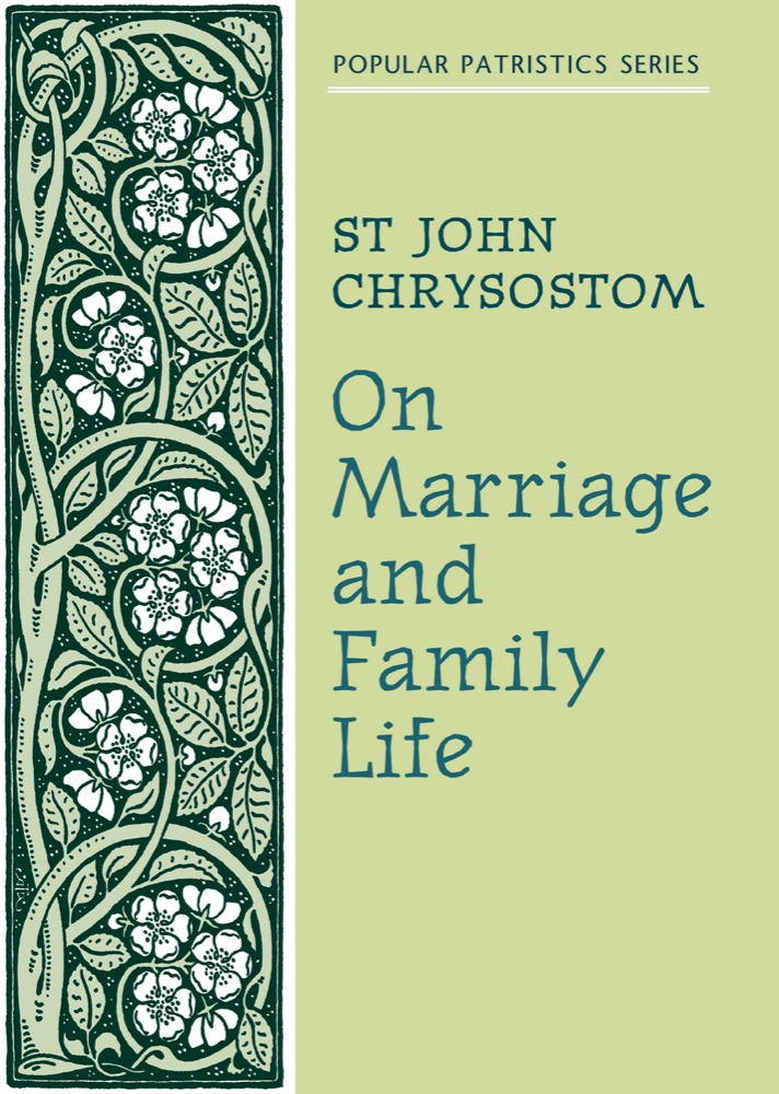 On Marriage and Family Life — Front cover