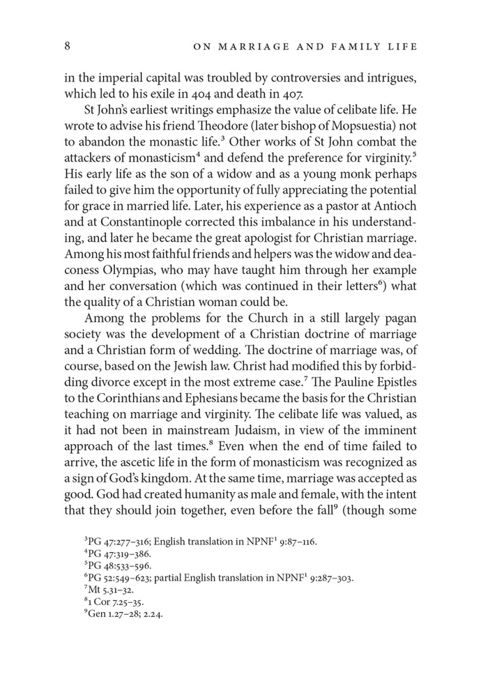 On Marriage and Family Life — Sample page 2