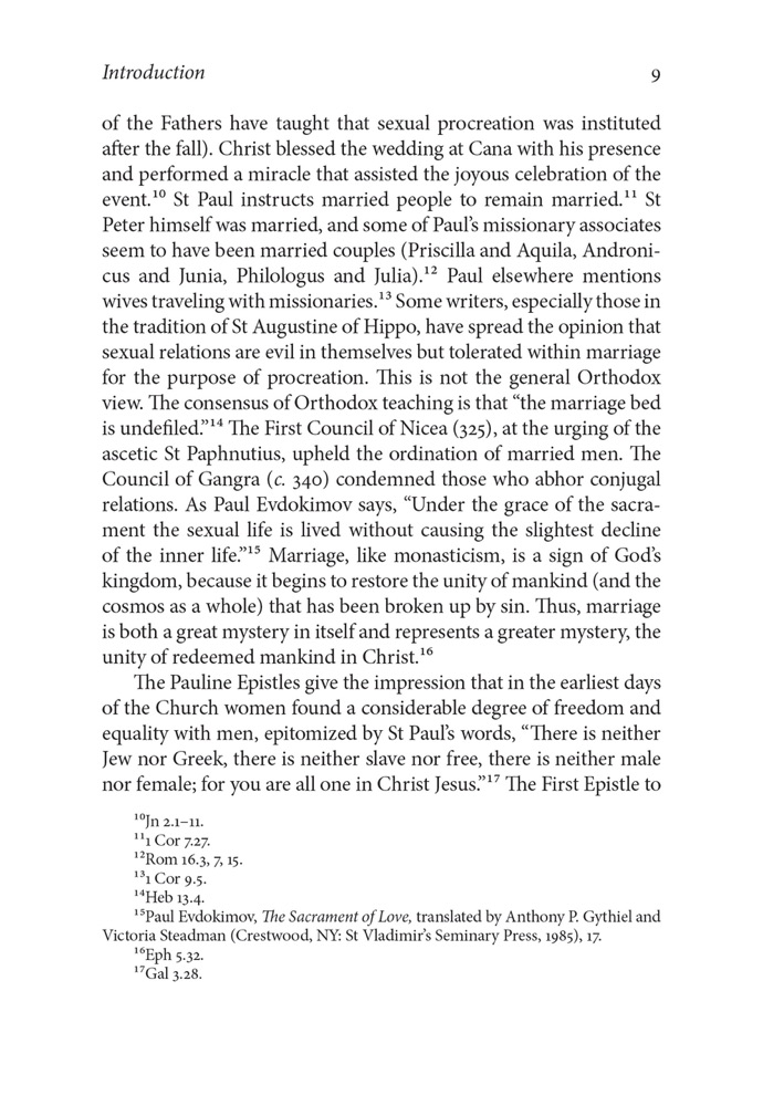 On Marriage and Family Life — Sample page 3
