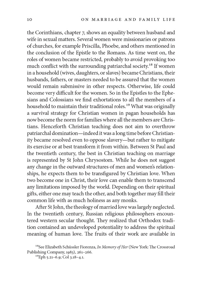 On Marriage and Family Life — Sample page 4