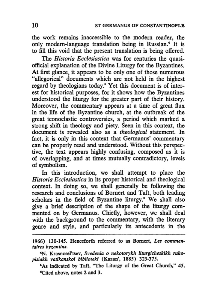 On the Divine Liturgy — Sample page 2