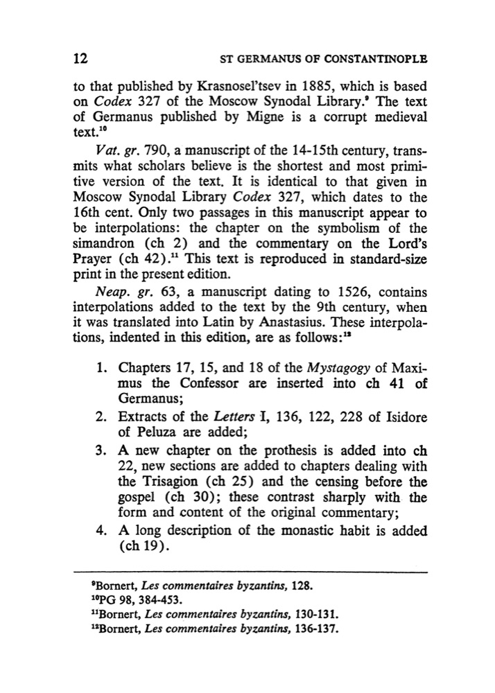 On the Divine Liturgy — Sample page 4