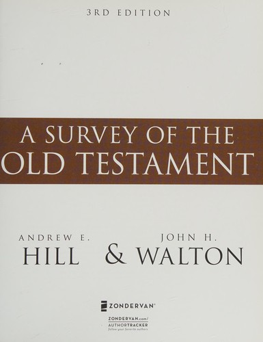 Cover of A Survey of the Old Testament