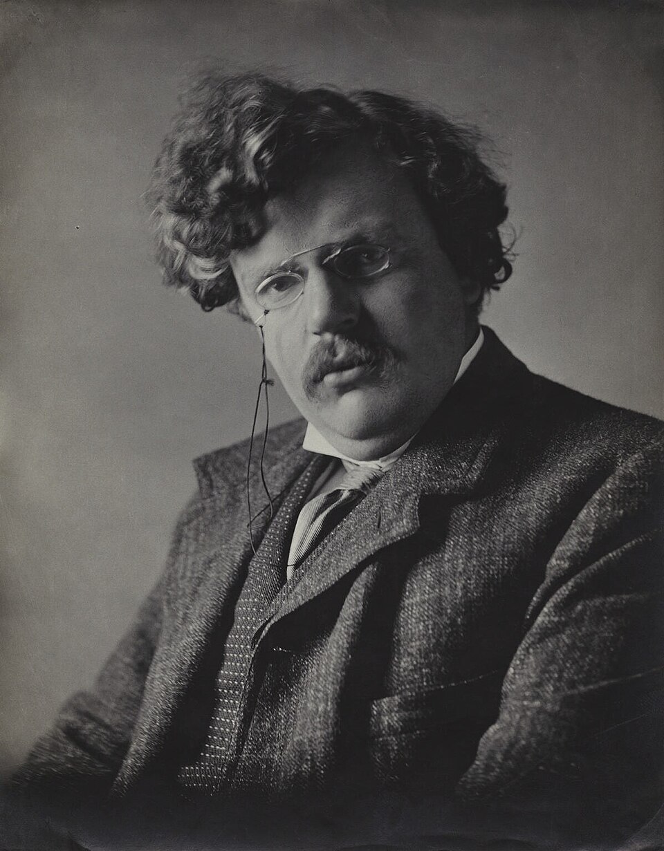 Portrait of Gilbert Keith (G. K.) Chesterton